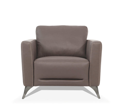 Malaga Taupe Leather Chair - Premium Chair from ACME East - Just $1850.55! Shop now at Furniture Wholesale Plus  We are the best furniture store in Nashville, Hendersonville, Goodlettsville, Madison, Antioch, Mount Juliet, Lebanon, Gallatin, Springfield, Murfreesboro, Franklin, Brentwood