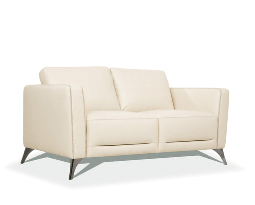 Malaga Cream Leather Loveseat - Premium Loveseat from ACME East - Just $2499.90! Shop now at Furniture Wholesale Plus  We are the best furniture store in Nashville, Hendersonville, Goodlettsville, Madison, Antioch, Mount Juliet, Lebanon, Gallatin, Springfield, Murfreesboro, Franklin, Brentwood