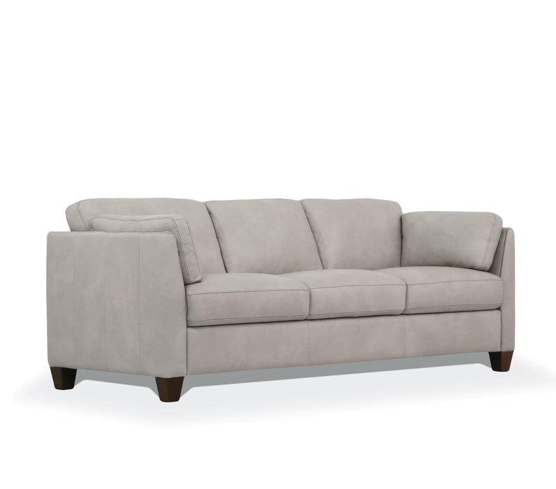 Matias Dusty White Leather Sofa - Premium Sofa from ACME East - Just $2821.65! Shop now at Furniture Wholesale Plus  We are the best furniture store in Nashville, Hendersonville, Goodlettsville, Madison, Antioch, Mount Juliet, Lebanon, Gallatin, Springfield, Murfreesboro, Franklin, Brentwood
