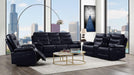 Aashi Navy Leather-Gel Match Sofa (Motion) - Premium Sofa from ACME East - Just $1380.60! Shop now at Furniture Wholesale Plus  We are the best furniture store in Nashville, Hendersonville, Goodlettsville, Madison, Antioch, Mount Juliet, Lebanon, Gallatin, Springfield, Murfreesboro, Franklin, Brentwood