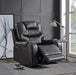 Braylon Magnetite PU Recliner (Motion) - Premium Recliner from ACME East - Just $822.90! Shop now at Furniture Wholesale Plus  We are the best furniture store in Nashville, Hendersonville, Goodlettsville, Madison, Antioch, Mount Juliet, Lebanon, Gallatin, Springfield, Murfreesboro, Franklin, Brentwood