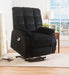 Ipompea Black Velvet Recliner w/Power Lift & Massage - Premium Recliner from ACME East - Just $1010.10! Shop now at Furniture Wholesale Plus  We are the best furniture store in Nashville, Hendersonville, Goodlettsville, Madison, Antioch, Mount Juliet, Lebanon, Gallatin, Springfield, Murfreesboro, Franklin, Brentwood