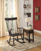 Arlo Black Rocking Chair - Premium Chair from ACME East - Just $308.10! Shop now at Furniture Wholesale Plus  We are the best furniture store in Nashville, Hendersonville, Goodlettsville, Madison, Antioch, Mount Juliet, Lebanon, Gallatin, Springfield, Murfreesboro, Franklin, Brentwood