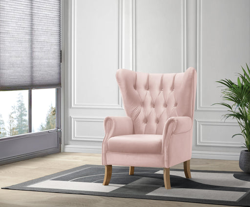 Adonis Blush Pink Velvet Accent Chair - Premium Chair from ACME East - Just $1004.25! Shop now at Furniture Wholesale Plus  We are the best furniture store in Nashville, Hendersonville, Goodlettsville, Madison, Antioch, Mount Juliet, Lebanon, Gallatin, Springfield, Murfreesboro, Franklin, Brentwood