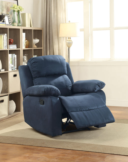 Parklon Blue Microfiber Recliner (Motion) - Premium Recliner from ACME East - Just $452.40! Shop now at Furniture Wholesale Plus  We are the best furniture store in Nashville, Hendersonville, Goodlettsville, Madison, Antioch, Mount Juliet, Lebanon, Gallatin, Springfield, Murfreesboro, Franklin, Brentwood