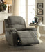 Bina Gray Polished Microfiber Recliner (Motion) - Premium Recliner from ACME East - Just $438.75! Shop now at Furniture Wholesale Plus  We are the best furniture store in Nashville, Hendersonville, Goodlettsville, Madison, Antioch, Mount Juliet, Lebanon, Gallatin, Springfield, Murfreesboro, Franklin, Brentwood