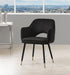 Applewood Black Velvet & Gold Accent Chair - Premium Chair from ACME East - Just $378.30! Shop now at Furniture Wholesale Plus  We are the best furniture store in Nashville, Hendersonville, Goodlettsville, Madison, Antioch, Mount Juliet, Lebanon, Gallatin, Springfield, Murfreesboro, Franklin, Brentwood