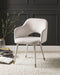 Applewood Cream Velvet & Gold Accent Chair - Premium Chair from ACME East - Just $347.10! Shop now at Furniture Wholesale Plus  We are the best furniture store in Nashville, Hendersonville, Goodlettsville, Madison, Antioch, Mount Juliet, Lebanon, Gallatin, Springfield, Murfreesboro, Franklin, Brentwood