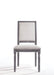 Leventis Cream Linen & Weathered Gray Side Chair - Premium Dining Chair from ACME East - Just $356.85! Shop now at Furniture Wholesale Plus  We are the best furniture store in Nashville, Hendersonville, Goodlettsville, Madison, Antioch, Mount Juliet, Lebanon, Gallatin, Springfield, Murfreesboro, Franklin, Brentwood
