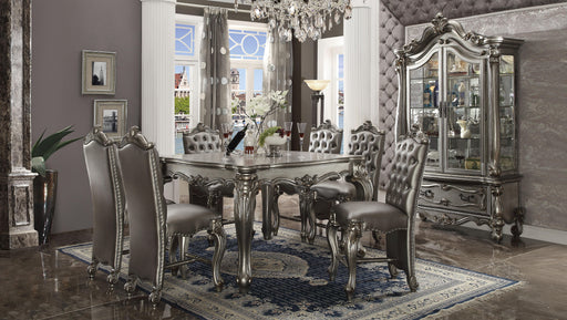 Versailles Antique Platinum Counter Height Table - Premium Dining Table from ACME East - Just $1483.95! Shop now at Furniture Wholesale Plus  We are the best furniture store in Nashville, Hendersonville, Goodlettsville, Madison, Antioch, Mount Juliet, Lebanon, Gallatin, Springfield, Murfreesboro, Franklin, Brentwood