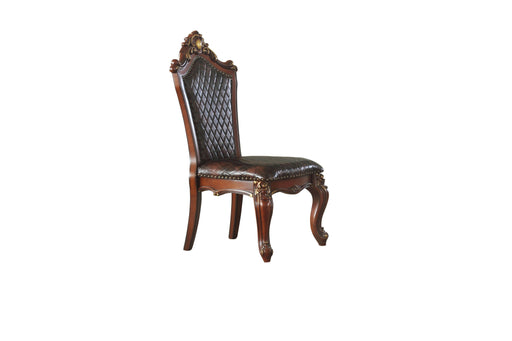 Picardy Cherry Oak & PU Side Chair - Premium Dining Chair from ACME East - Just $1152.45! Shop now at Furniture Wholesale Plus  We are the best furniture store in Nashville, Hendersonville, Goodlettsville, Madison, Antioch, Mount Juliet, Lebanon, Gallatin, Springfield, Murfreesboro, Franklin, Brentwood