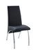 Pervis Black PU & Chrome Side Chair - Premium Dining Chair from ACME East - Just $378.30! Shop now at Furniture Wholesale Plus  We are the best furniture store in Nashville, Hendersonville, Goodlettsville, Madison, Antioch, Mount Juliet, Lebanon, Gallatin, Springfield, Murfreesboro, Franklin, Brentwood