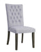 Merel Gray Linen & Gray Oak Side Chair - Premium Dining Chair from ACME East - Just $411.45! Shop now at Furniture Wholesale Plus  We are the best furniture store in Nashville, Hendersonville, Goodlettsville, Madison, Antioch, Mount Juliet, Lebanon, Gallatin, Springfield, Murfreesboro, Franklin, Brentwood