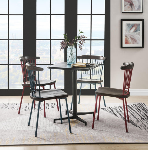 Olson Black Folding Table - Premium Table from ACME East - Just $230.10! Shop now at Furniture Wholesale Plus  We are the best furniture store in Nashville, Hendersonville, Goodlettsville, Madison, Antioch, Mount Juliet, Lebanon, Gallatin, Springfield, Murfreesboro, Franklin, Brentwood