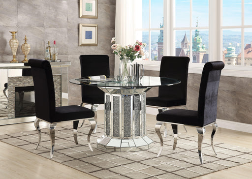 Noralie Mirrored & Faux Diamonds Dining Table - Premium Dining Table from ACME East - Just $1577.55! Shop now at Furniture Wholesale Plus  We are the best furniture store in Nashville, Hendersonville, Goodlettsville, Madison, Antioch, Mount Juliet, Lebanon, Gallatin, Springfield, Murfreesboro, Franklin, Brentwood
