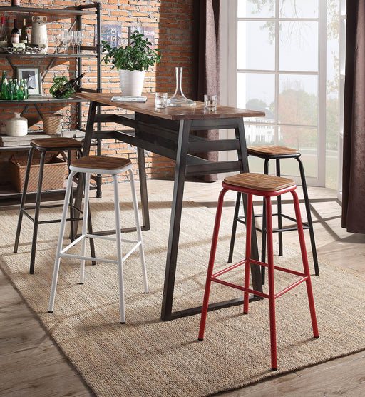 Scarus Natural & Gunmetal Bar Table - Premium Bar Table from ACME East - Just $661.05! Shop now at Furniture Wholesale Plus  We are the best furniture store in Nashville, Hendersonville, Goodlettsville, Madison, Antioch, Mount Juliet, Lebanon, Gallatin, Springfield, Murfreesboro, Franklin, Brentwood