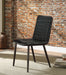 Hosmer Black Top Grain Leather & Antique Black Side Chair - Premium Dining Chair from ACME East - Just $1205.10! Shop now at Furniture Wholesale Plus  We are the best furniture store in Nashville, Hendersonville, Goodlettsville, Madison, Antioch, Mount Juliet, Lebanon, Gallatin, Springfield, Murfreesboro, Franklin, Brentwood