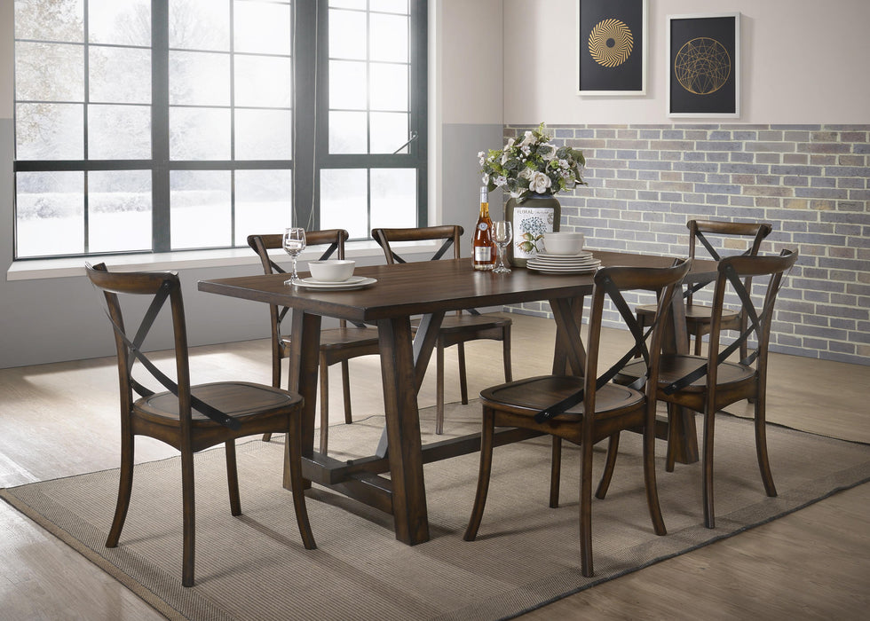 Kaelyn Dark Oak Dining Table - Premium Dining Table from ACME East - Just $532.35! Shop now at Furniture Wholesale Plus  We are the best furniture store in Nashville, Hendersonville, Goodlettsville, Madison, Antioch, Mount Juliet, Lebanon, Gallatin, Springfield, Murfreesboro, Franklin, Brentwood