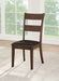 Nabirye PU & Dark Oak Side Chair - Premium Dining Chair from ACME East - Just $282.75! Shop now at Furniture Wholesale Plus  We are the best furniture store in Nashville, Hendersonville, Goodlettsville, Madison, Antioch, Mount Juliet, Lebanon, Gallatin, Springfield, Murfreesboro, Franklin, Brentwood