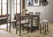 Martha II Weathered Gray Counter Height Table - Premium Dining Table from ACME East - Just $526.50! Shop now at Furniture Wholesale Plus  We are the best furniture store in Nashville, Hendersonville, Goodlettsville, Madison, Antioch, Mount Juliet, Lebanon, Gallatin, Springfield, Murfreesboro, Franklin, Brentwood