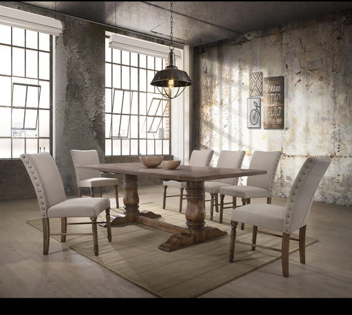 Leventis Weathered Oak Dining Table - Premium Dining Table from ACME East - Just $879.45! Shop now at Furniture Wholesale Plus  We are the best furniture store in Nashville, Hendersonville, Goodlettsville, Madison, Antioch, Mount Juliet, Lebanon, Gallatin, Springfield, Murfreesboro, Franklin, Brentwood