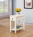 Jeana White Side Table - Premium Side Table from ACME East - Just $177.45! Shop now at Furniture Wholesale Plus  We are the best furniture store in Nashville, Hendersonville, Goodlettsville, Madison, Antioch, Mount Juliet, Lebanon, Gallatin, Springfield, Murfreesboro, Franklin, Brentwood