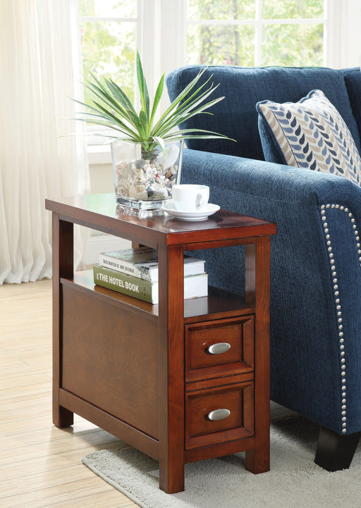 Perrie Cherry Side Table - Premium Side Table from ACME East - Just $269.10! Shop now at Furniture Wholesale Plus  We are the best furniture store in Nashville, Hendersonville, Goodlettsville, Madison, Antioch, Mount Juliet, Lebanon, Gallatin, Springfield, Murfreesboro, Franklin, Brentwood