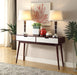Christa Espresso & White Sofa Table - Premium Sofa Table from ACME East - Just $290.55! Shop now at Furniture Wholesale Plus  We are the best furniture store in Nashville, Hendersonville, Goodlettsville, Madison, Antioch, Mount Juliet, Lebanon, Gallatin, Springfield, Murfreesboro, Franklin, Brentwood