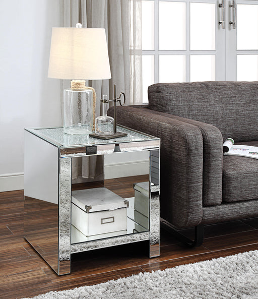 Malish Mirrored End Table - Premium End Table from ACME East - Just $477.75! Shop now at Furniture Wholesale Plus  We are the best furniture store in Nashville, Hendersonville, Goodlettsville, Madison, Antioch, Mount Juliet, Lebanon, Gallatin, Springfield, Murfreesboro, Franklin, Brentwood