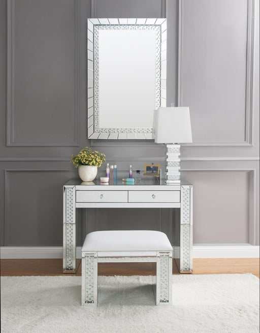 Nysa Mirrored & Faux Crystals Vanity Desk - Premium Vanity from ACME East - Just $778.05! Shop now at Furniture Wholesale Plus  We are the best furniture store in Nashville, Hendersonville, Goodlettsville, Madison, Antioch, Mount Juliet, Lebanon, Gallatin, Springfield, Murfreesboro, Franklin, Brentwood