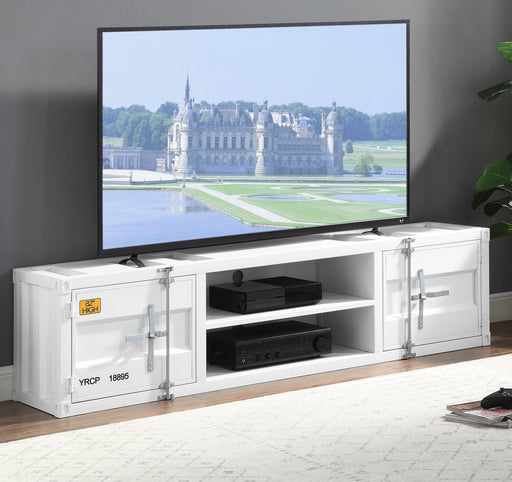 Cargo White TV Stand - Premium TV Stand from ACME East - Just $631.80! Shop now at Furniture Wholesale Plus  We are the best furniture store in Nashville, Hendersonville, Goodlettsville, Madison, Antioch, Mount Juliet, Lebanon, Gallatin, Springfield, Murfreesboro, Franklin, Brentwood