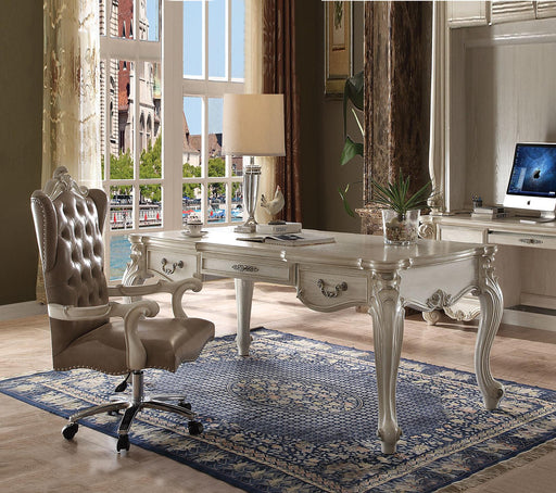 Versailles Bone White Computer Desk & Hutch - Premium Desk from ACME East - Just $3905.85! Shop now at Furniture Wholesale Plus  We are the best furniture store in Nashville, Hendersonville, Goodlettsville, Madison, Antioch, Mount Juliet, Lebanon, Gallatin, Springfield, Murfreesboro, Franklin, Brentwood