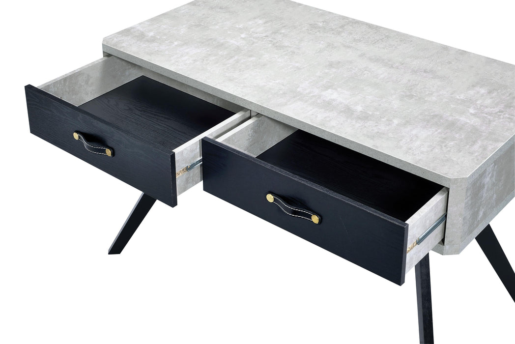 Magna Faux Concrete & Black Desk - Premium Desk from ACME East - Just $284.70! Shop now at Furniture Wholesale Plus  We are the best furniture store in Nashville, Hendersonville, Goodlettsville, Madison, Antioch, Mount Juliet, Lebanon, Gallatin, Springfield, Murfreesboro, Franklin, Brentwood