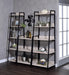 Wendral Natural & Black Bookshelf (3-Tier) - Premium Bookcase from ACME East - Just $202.80! Shop now at Furniture Wholesale Plus  We are the best furniture store in Nashville, Hendersonville, Goodlettsville, Madison, Antioch, Mount Juliet, Lebanon, Gallatin, Springfield, Murfreesboro, Franklin, Brentwood