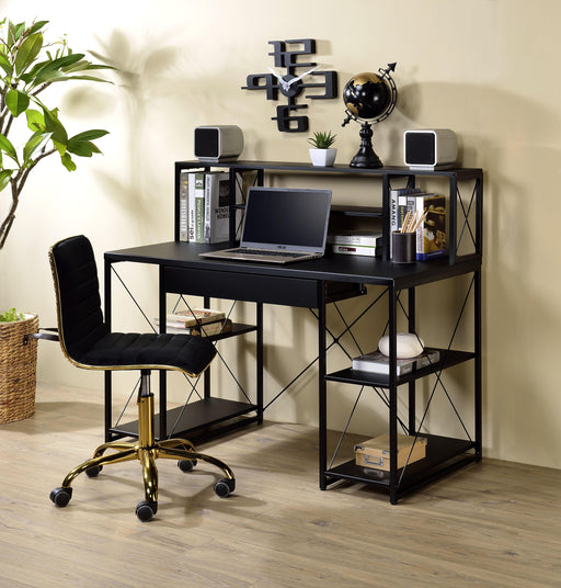 Amiel Black Desk - Premium Desk from ACME East - Just $276.90! Shop now at Furniture Wholesale Plus  We are the best furniture store in Nashville, Hendersonville, Goodlettsville, Madison, Antioch, Mount Juliet, Lebanon, Gallatin, Springfield, Murfreesboro, Franklin, Brentwood