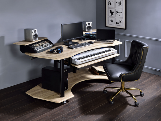 Eleazar Natural Oak Computer Desk - Premium Desk from ACME East - Just $727.35! Shop now at Furniture Wholesale Plus  We are the best furniture store in Nashville, Hendersonville, Goodlettsville, Madison, Antioch, Mount Juliet, Lebanon, Gallatin, Springfield, Murfreesboro, Franklin, Brentwood
