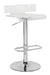 Rania Clear & Chrome Adjustable Stool (1Pc) - Premium Barstool from ACME East - Just $159.90! Shop now at Furniture Wholesale Plus  We are the best furniture store in Nashville, Hendersonville, Goodlettsville, Madison, Antioch, Mount Juliet, Lebanon, Gallatin, Springfield, Murfreesboro, Franklin, Brentwood