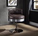 Brancaster Distress Chocolate Top Grain Leather & Chrome Accent Chair - Premium Dining Chair from ACME East - Just $920.40! Shop now at Furniture Wholesale Plus  We are the best furniture store in Nashville, Hendersonville, Goodlettsville, Madison, Antioch, Mount Juliet, Lebanon, Gallatin, Springfield, Murfreesboro, Franklin, Brentwood