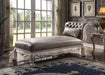 Dresden Vintage Bone White & PU Chaise w/1 Pillow - Premium Chaise from ACME East - Just $2380.95! Shop now at Furniture Wholesale Plus  We are the best furniture store in Nashville, Hendersonville, Goodlettsville, Madison, Antioch, Mount Juliet, Lebanon, Gallatin, Springfield, Murfreesboro, Franklin, Brentwood