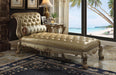Dresden Bone PU & Gold Patina Chaise & Pillow - Premium Chaise from ACME East - Just $2380.95! Shop now at Furniture Wholesale Plus  We are the best furniture store in Nashville, Hendersonville, Goodlettsville, Madison, Antioch, Mount Juliet, Lebanon, Gallatin, Springfield, Murfreesboro, Franklin, Brentwood