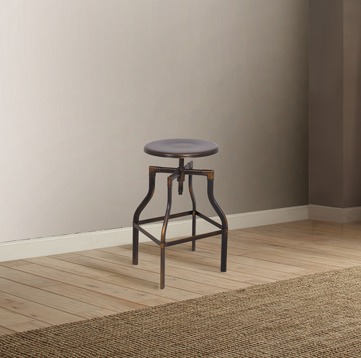Xena Antique Copper Adjustable Stool (1Pc) - Premium Barstool from ACME East - Just $191.10! Shop now at Furniture Wholesale Plus  We are the best furniture store in Nashville, Hendersonville, Goodlettsville, Madison, Antioch, Mount Juliet, Lebanon, Gallatin, Springfield, Murfreesboro, Franklin, Brentwood