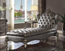 Versailles Silver PU & Antique Platinum Chaise - Premium Chaise from ACME East - Just $1846.65! Shop now at Furniture Wholesale Plus  We are the best furniture store in Nashville, Hendersonville, Goodlettsville, Madison, Antioch, Mount Juliet, Lebanon, Gallatin, Springfield, Murfreesboro, Franklin, Brentwood