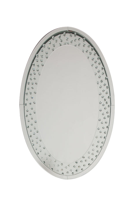 Nysa Mirrored & Faux Crystals Wall Decor - Premium Wall Decor from ACME East - Just $310.05! Shop now at Furniture Wholesale Plus  We are the best furniture store in Nashville, Hendersonville, Goodlettsville, Madison, Antioch, Mount Juliet, Lebanon, Gallatin, Springfield, Murfreesboro, Franklin, Brentwood