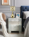Maisha Mirrored & Faux Crystals Accent Table - Premium Nightstand from ACME East - Just $466.05! Shop now at Furniture Wholesale Plus  We are the best furniture store in Nashville, Hendersonville, Goodlettsville, Madison, Antioch, Mount Juliet, Lebanon, Gallatin, Springfield, Murfreesboro, Franklin, Brentwood