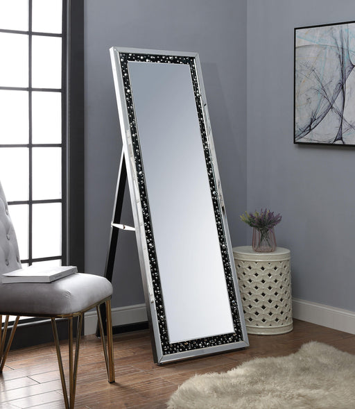 Noor Mirrored & Faux GemStones Accent Mirror (Floor) - Premium Mirror from ACME East - Just $466.05! Shop now at Furniture Wholesale Plus  We are the best furniture store in Nashville, Hendersonville, Goodlettsville, Madison, Antioch, Mount Juliet, Lebanon, Gallatin, Springfield, Murfreesboro, Franklin, Brentwood