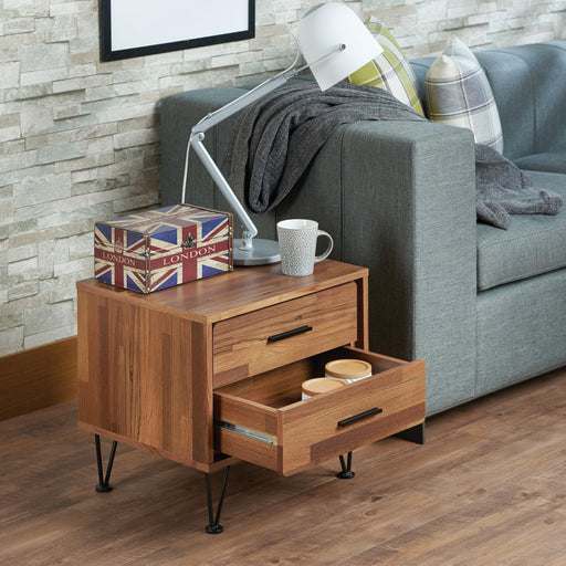 Deoss Walnut Accent Table - Premium Nightstand from ACME East - Just $152.10! Shop now at Furniture Wholesale Plus  We are the best furniture store in Nashville, Hendersonville, Goodlettsville, Madison, Antioch, Mount Juliet, Lebanon, Gallatin, Springfield, Murfreesboro, Franklin, Brentwood