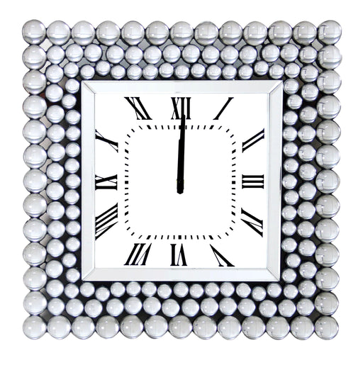 Bione Mirrored Wall Clock - Premium Wall Clock from ACME East - Just $193.05! Shop now at Furniture Wholesale Plus  We are the best furniture store in Nashville, Hendersonville, Goodlettsville, Madison, Antioch, Mount Juliet, Lebanon, Gallatin, Springfield, Murfreesboro, Franklin, Brentwood