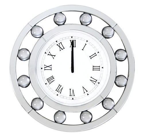 Boffa Mirrored Wall Clock - Premium Wall Clock from ACME East - Just $134.55! Shop now at Furniture Wholesale Plus  We are the best furniture store in Nashville, Hendersonville, Goodlettsville, Madison, Antioch, Mount Juliet, Lebanon, Gallatin, Springfield, Murfreesboro, Franklin, Brentwood