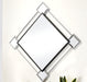Asbury Mirrored & Chrome Accent Mirror (Wall) - Premium Mirror from ACME East - Just $243.75! Shop now at Furniture Wholesale Plus  We are the best furniture store in Nashville, Hendersonville, Goodlettsville, Madison, Antioch, Mount Juliet, Lebanon, Gallatin, Springfield, Murfreesboro, Franklin, Brentwood