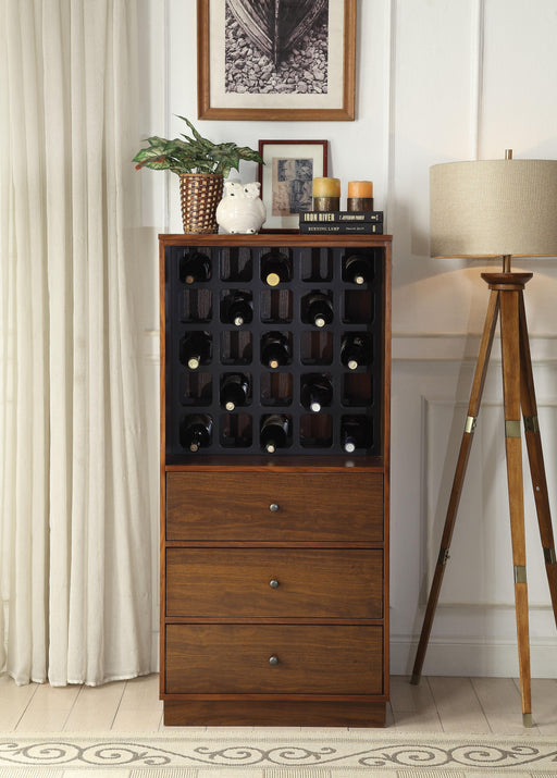 Wiesta Walnut Wine Cabinet - Premium Wine Cabinet from ACME East - Just $532.35! Shop now at Furniture Wholesale Plus  We are the best furniture store in Nashville, Hendersonville, Goodlettsville, Madison, Antioch, Mount Juliet, Lebanon, Gallatin, Springfield, Murfreesboro, Franklin, Brentwood